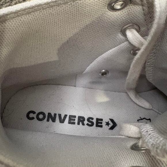 Light Gray Converse All Star Chunky Sole Boots US 8 - Picture 4 of 8